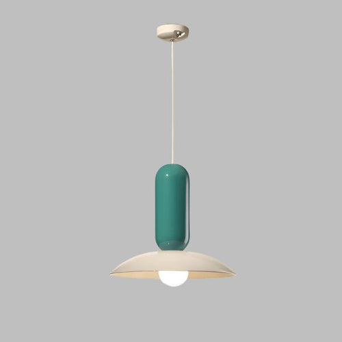 Aeris Macaron Frisbee Pendant Light Colorful Modern E27