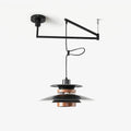 Lyra Swivel-Arm Pendant Light With Four Diffusing Shades LED