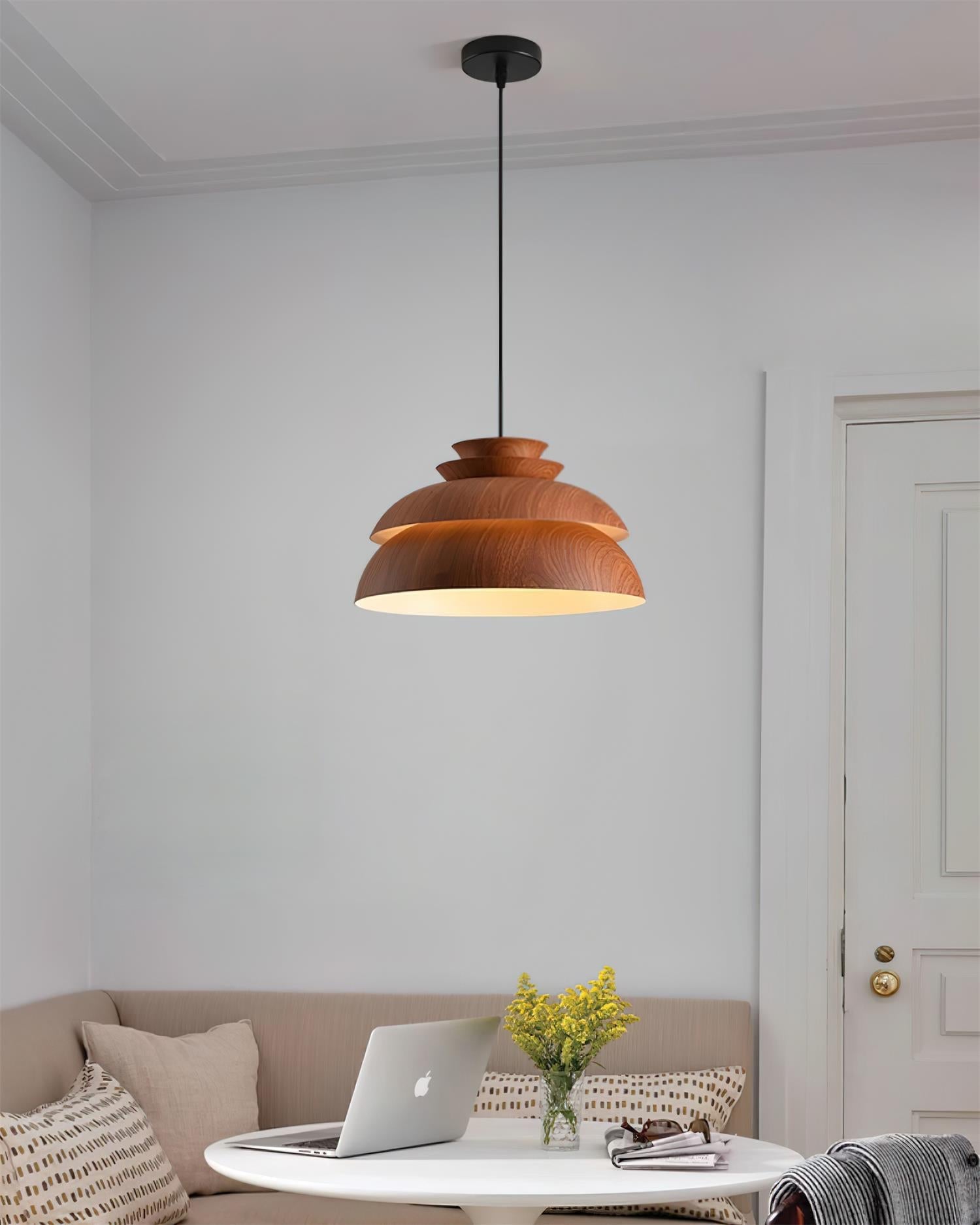 Aurela Aluminum Pendant Light Natural Elegant Ceiling Lamp