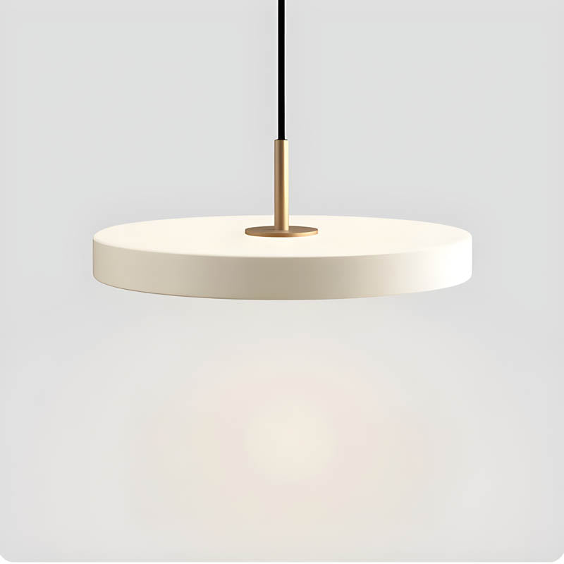 Lyra Aluminum Pendant Light With Acrylic Shade Minimalist