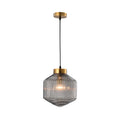 AstraGlass Drum Pendant Light for Living and Dining Rooms