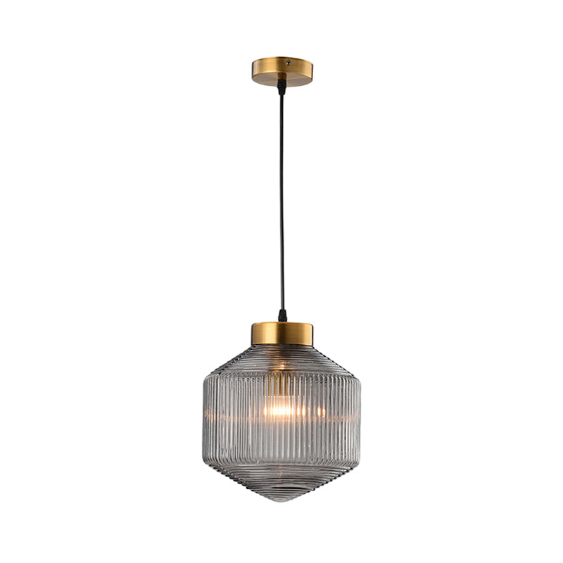 AstraGlass Drum Pendant Light for Living and Dining Rooms