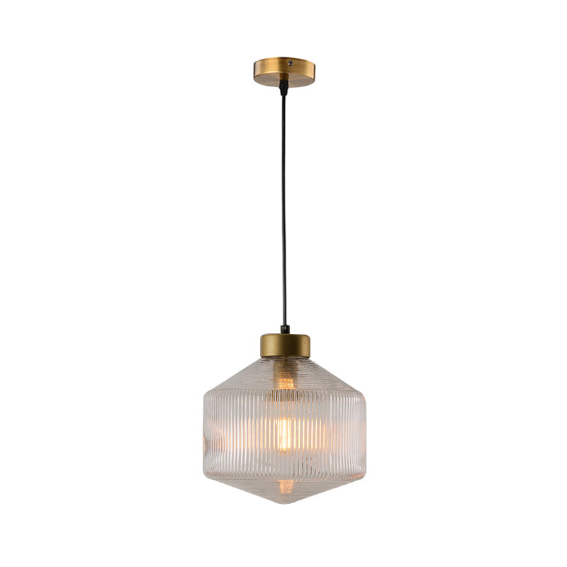 AstraGlass Drum Pendant Light for Living and Dining Rooms