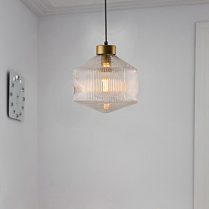 AstraGlass Drum Pendant Light for Living and Dining Rooms