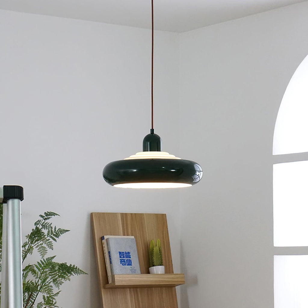 Asterra Modern Metal and Acrylic Pendant Light for Spaces