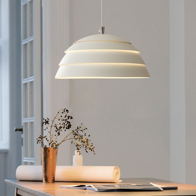 Lyra Nordic Dome LED Pendant Light for Modern Kitchens