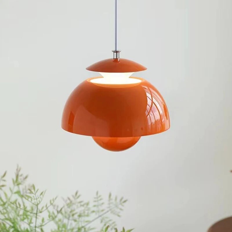 Liora Nordic LED Pendant Light With Flower Bud Design