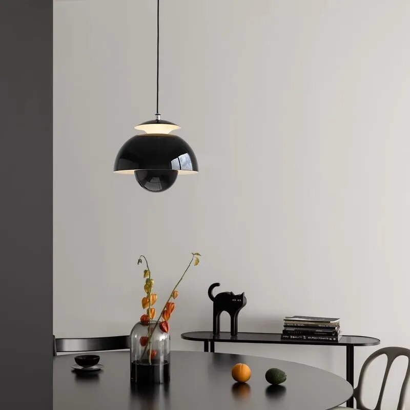 Liora Nordic LED Pendant Light With Flower Bud Design