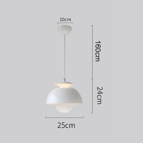 Liora Nordic LED Pendant Light With Flower Bud Design