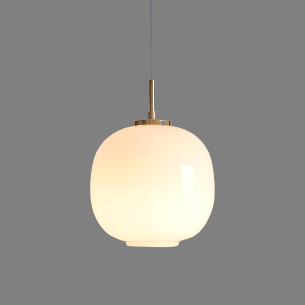 Asterra Nordic Opal Glass Pendant Light For Elegant Interiors