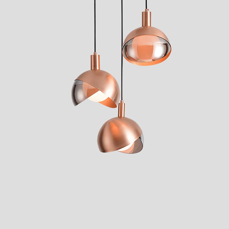 Astraeon Modern Pendant Light In Metal And Glass Finish