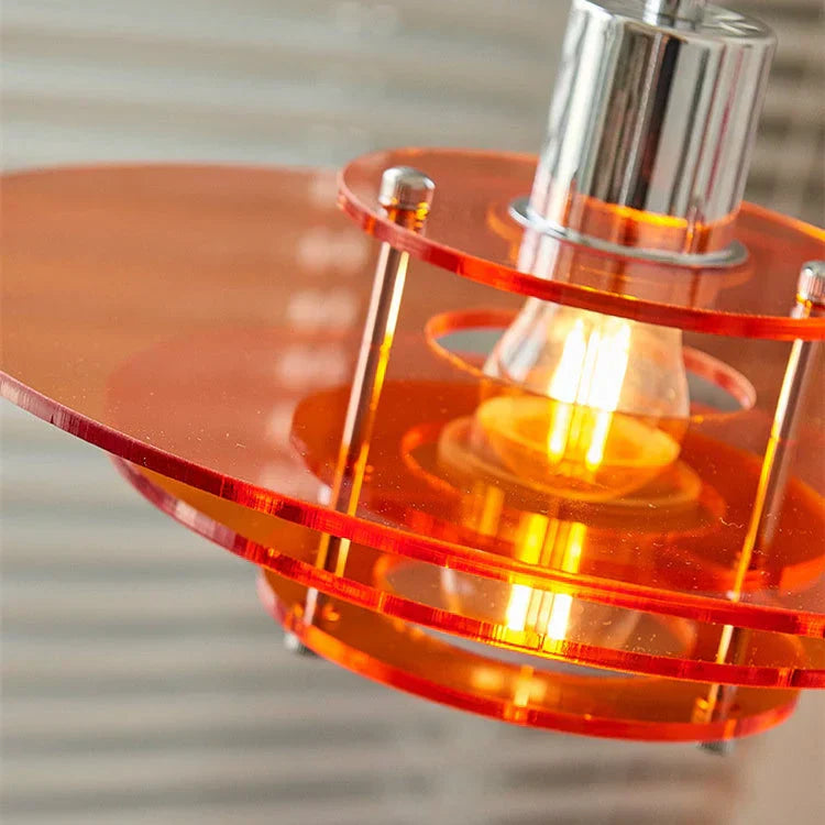 LumaOrion UFO Acrylic Pendant Light With Contemporary Elegance