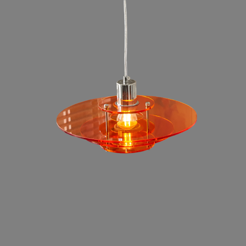 LumaOrion UFO Acrylic Pendant Light With Contemporary Elegance