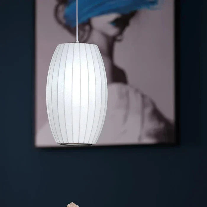 Aurea Nordic Wood and Steel Pendant Lamp With Modern Elegance