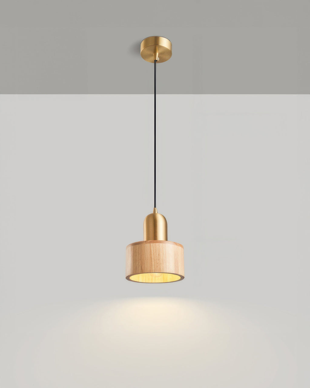 Keiko Cylinder Pendant Light Japanese Inspired Minimal Ceiling Fixture