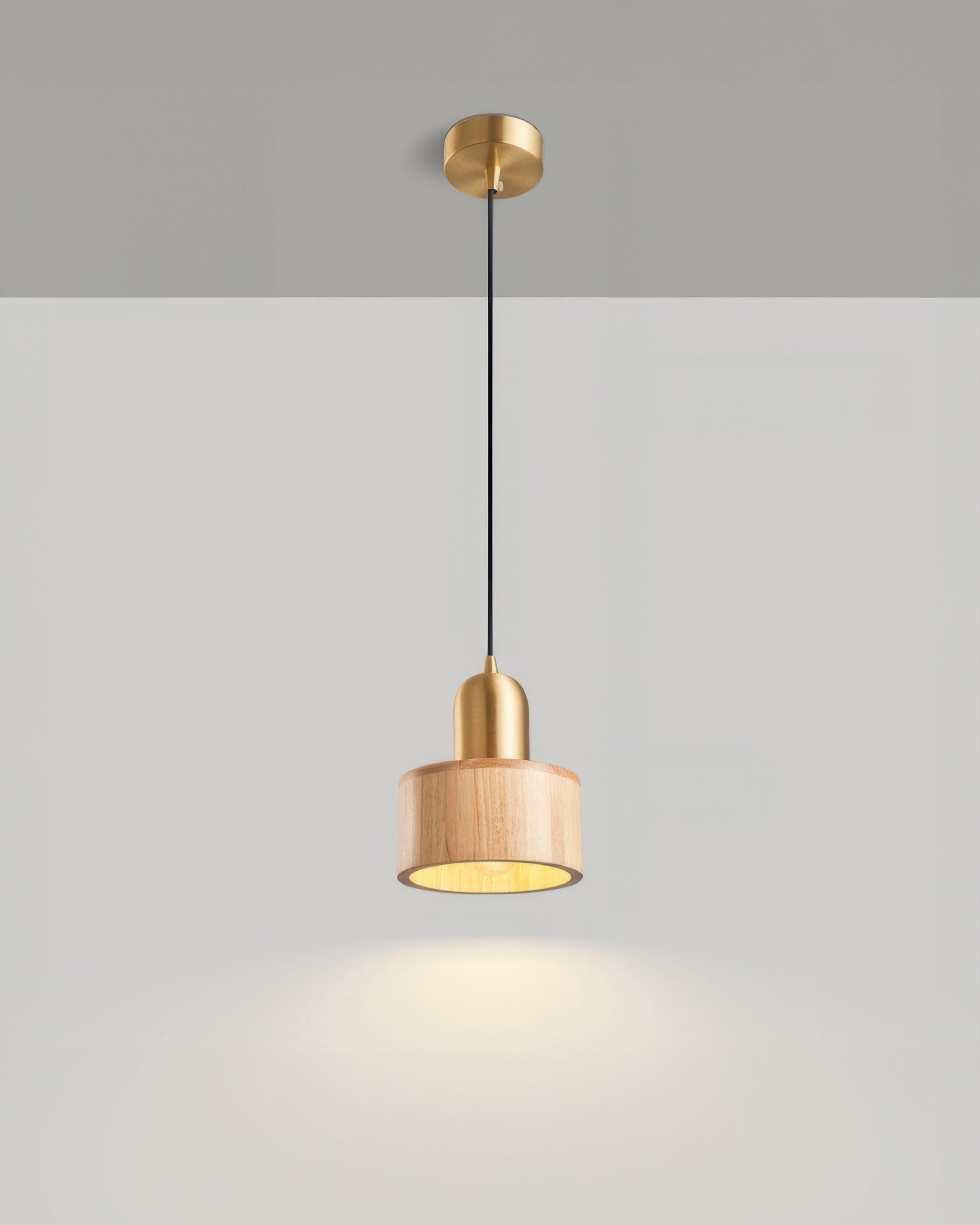Keiko Cylinder Pendant Light Japanese Inspired Minimal Ceiling Fixture