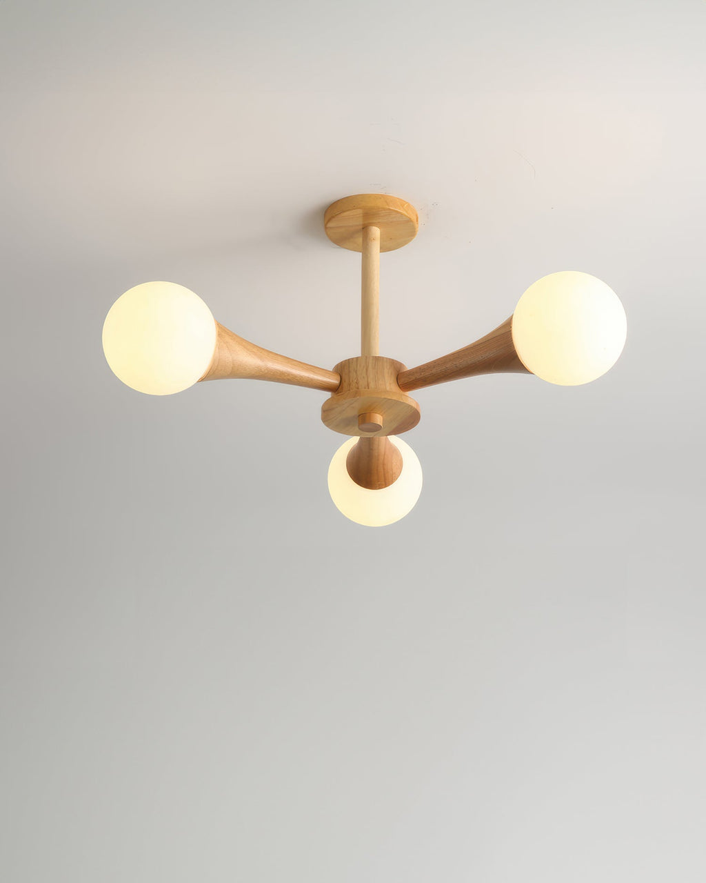 Aurelia Nordische Walnuss Minimalistische Pendelleuchte Mit Einstellbarem Warmem Licht