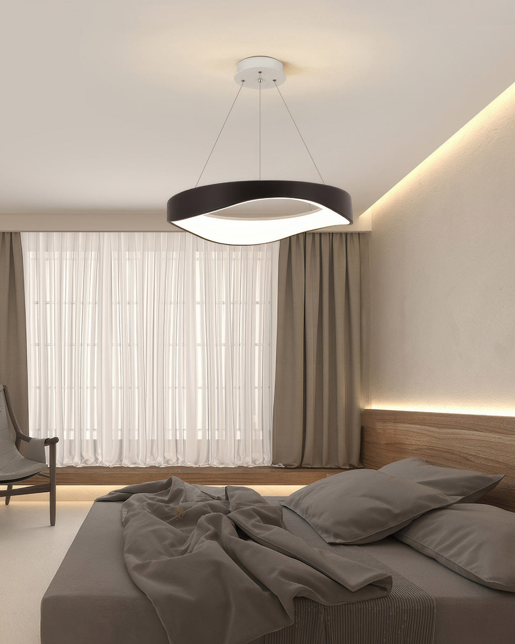 NovaHalo Circle LED Pendant Light For Modern Interiors