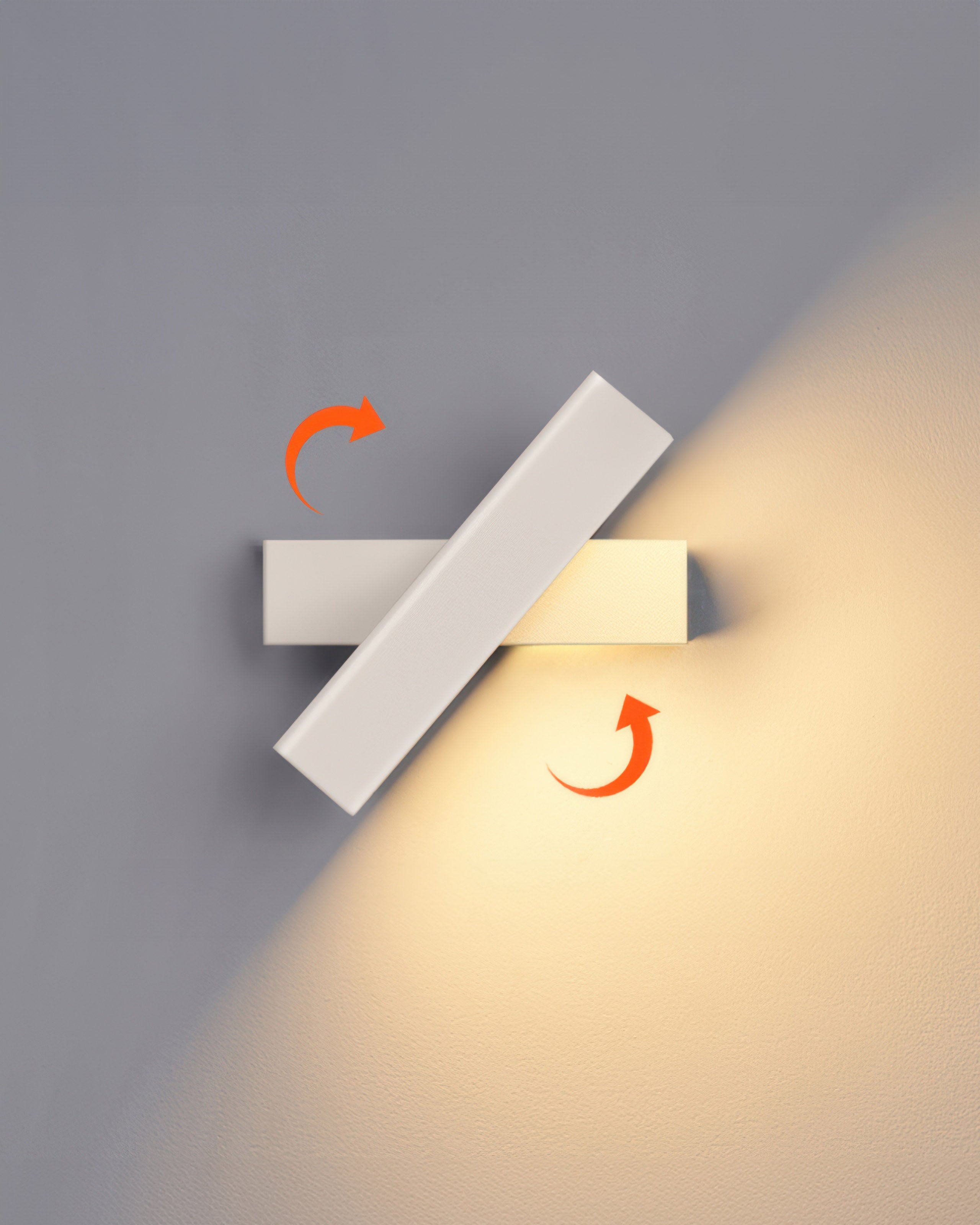 Rivara Nordic Wood Grain Wall Light With Adjustable Rotating Arm