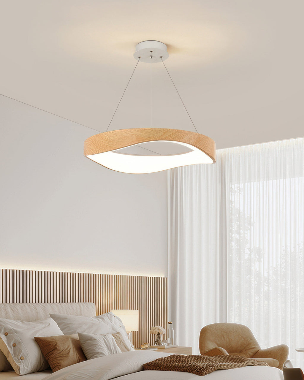 NovaHalo Circle LED Pendant Light For Modern Interiors