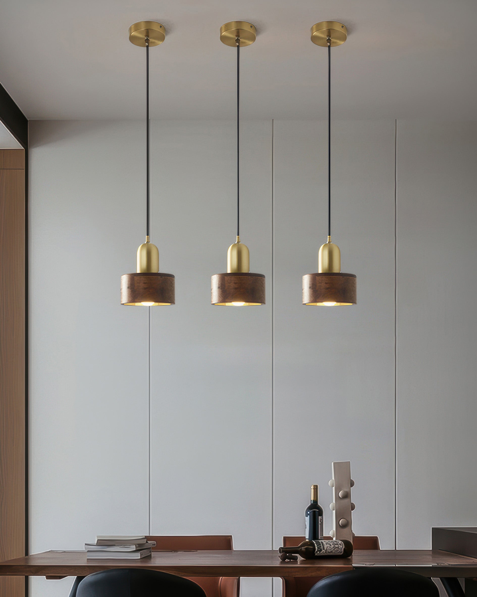 Keiko Cylinder Pendant Light Japanese Inspired Minimal Ceiling Fixture