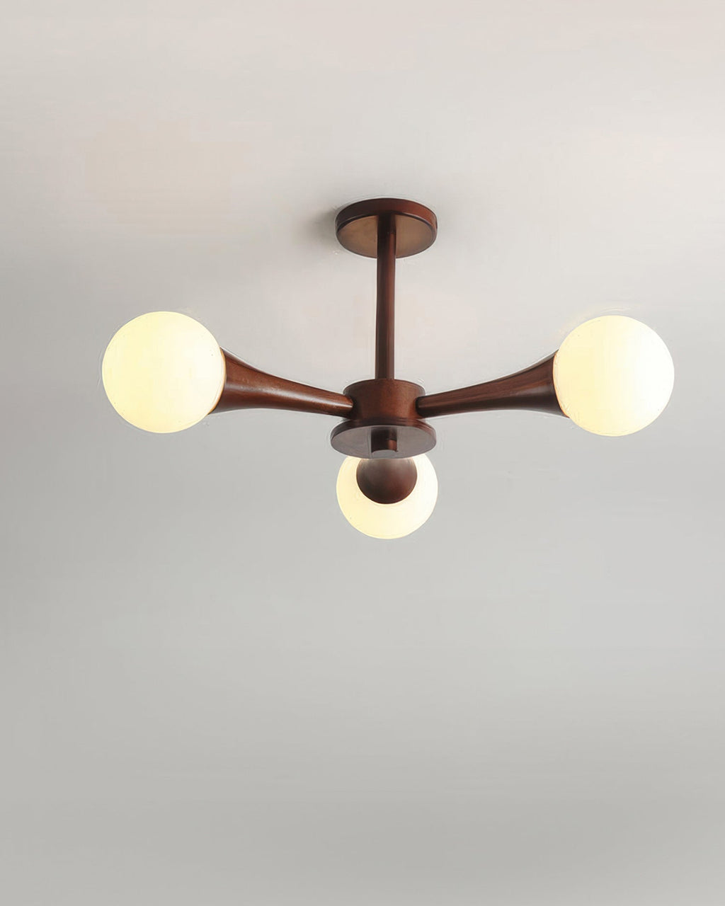 Aurelia Nordische Walnuss Minimalistische Pendelleuchte Mit Einstellbarem Warmem Licht