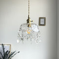 Aurelia Crystal Pendant Light With Transparent Glass Elegance