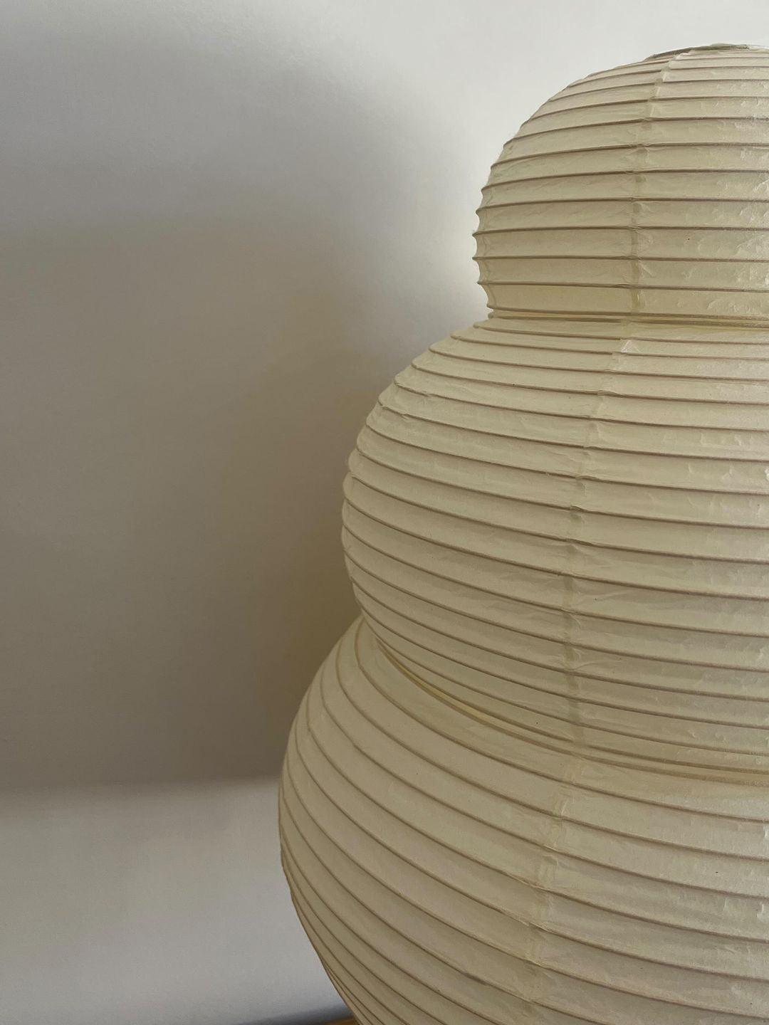 AstraLumen Mulberry Paper Pendant Light With Soft Glow