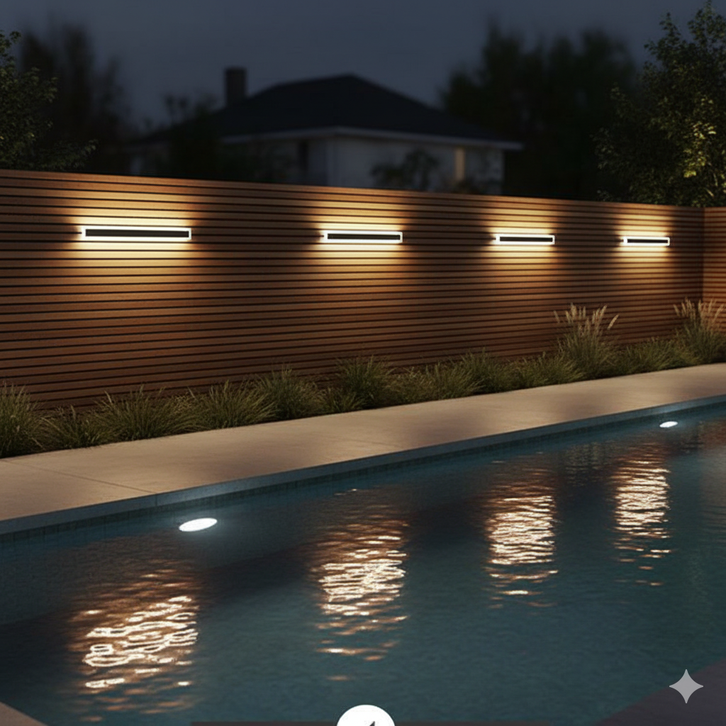 Virell Outdoor Wall Light Stainless Steel Waterproof Motion Sensor