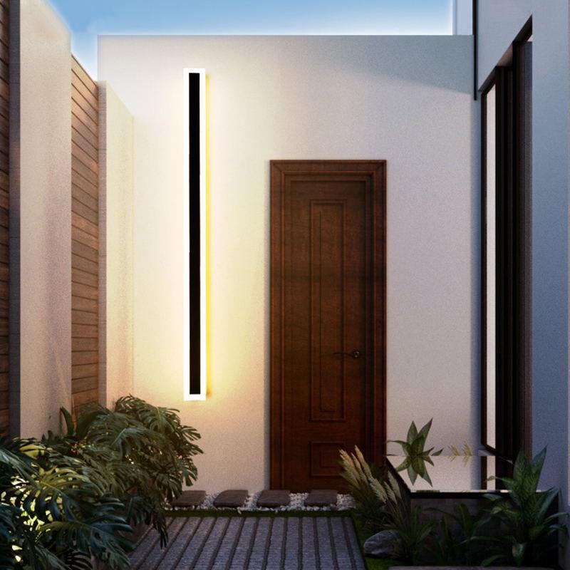 Virell Outdoor Wall Light Stainless Steel Waterproof Motion Sensor