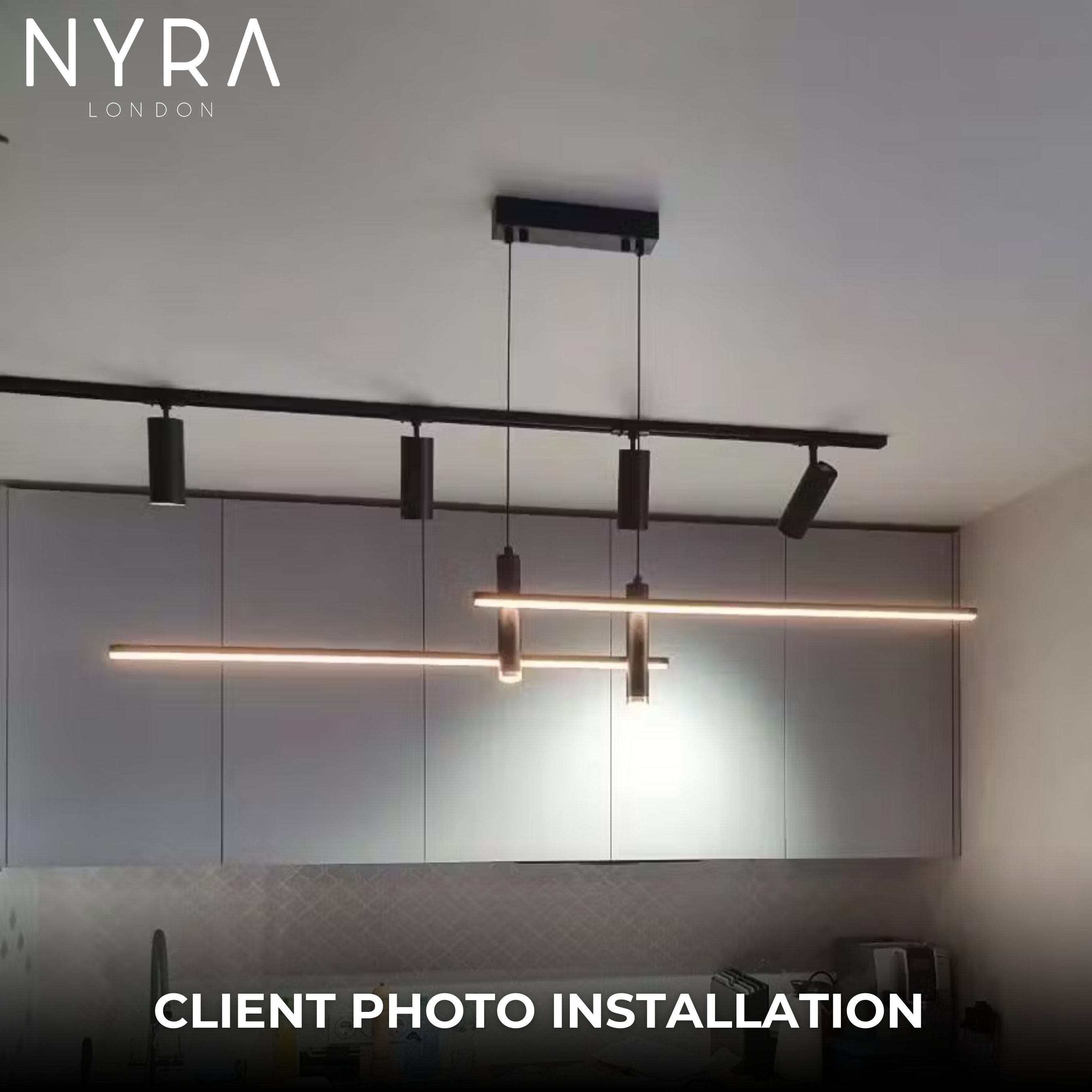 DuoLux Global LED Lamp with 90 to 260 Volt Range Iron and Acrylic Construction