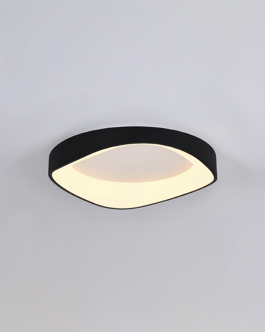 AstraNova Nordic Wood Grain LED Ceiling Light for Living Rooms and Bedrooms