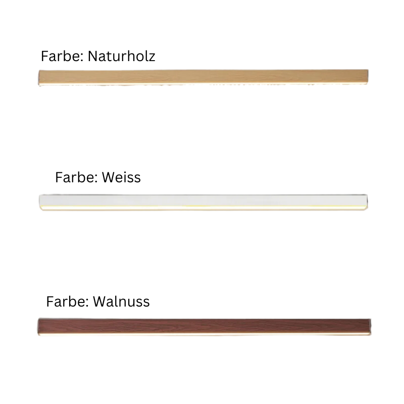 AstraLine LED Ceiling Light Dimmable Linear Fixture In Metal And Acrylic