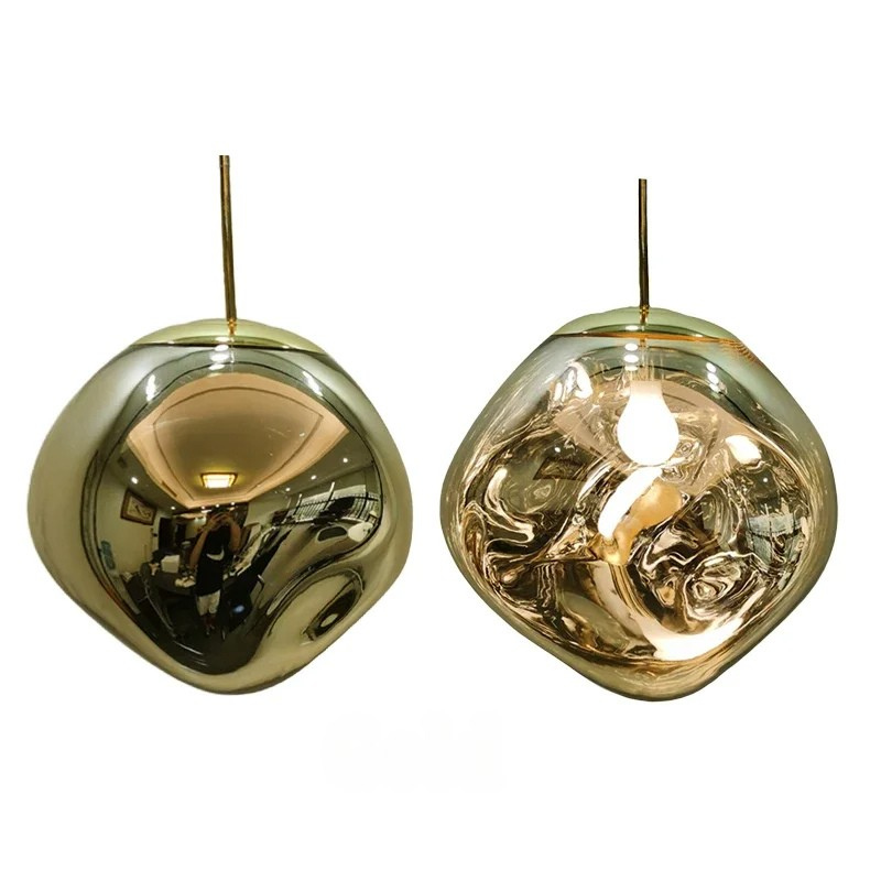 ElaraGlow Modern Glass Ceiling Pendant Light With LED Glass Shade
