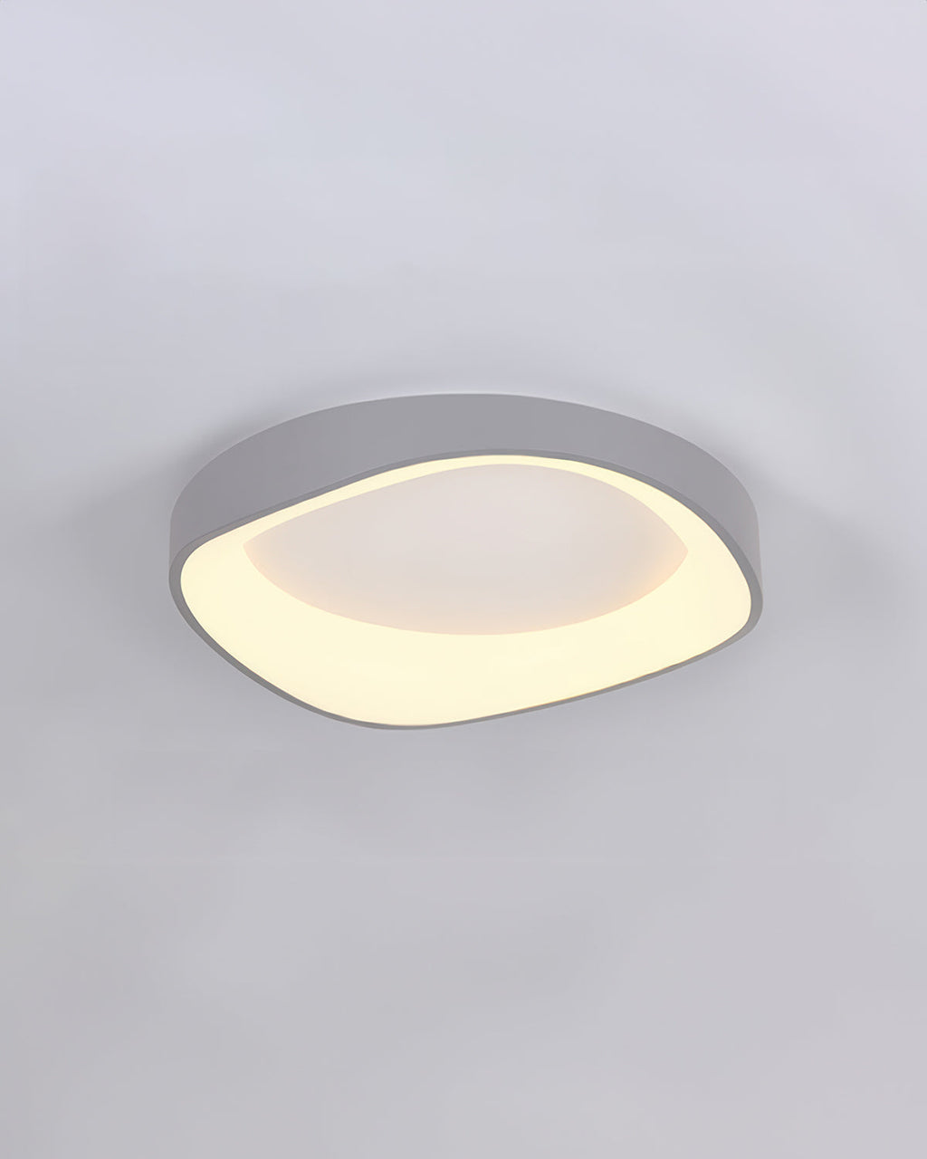 AstraNova Nordic Wood Grain LED Ceiling Light for Living Rooms and Bedrooms