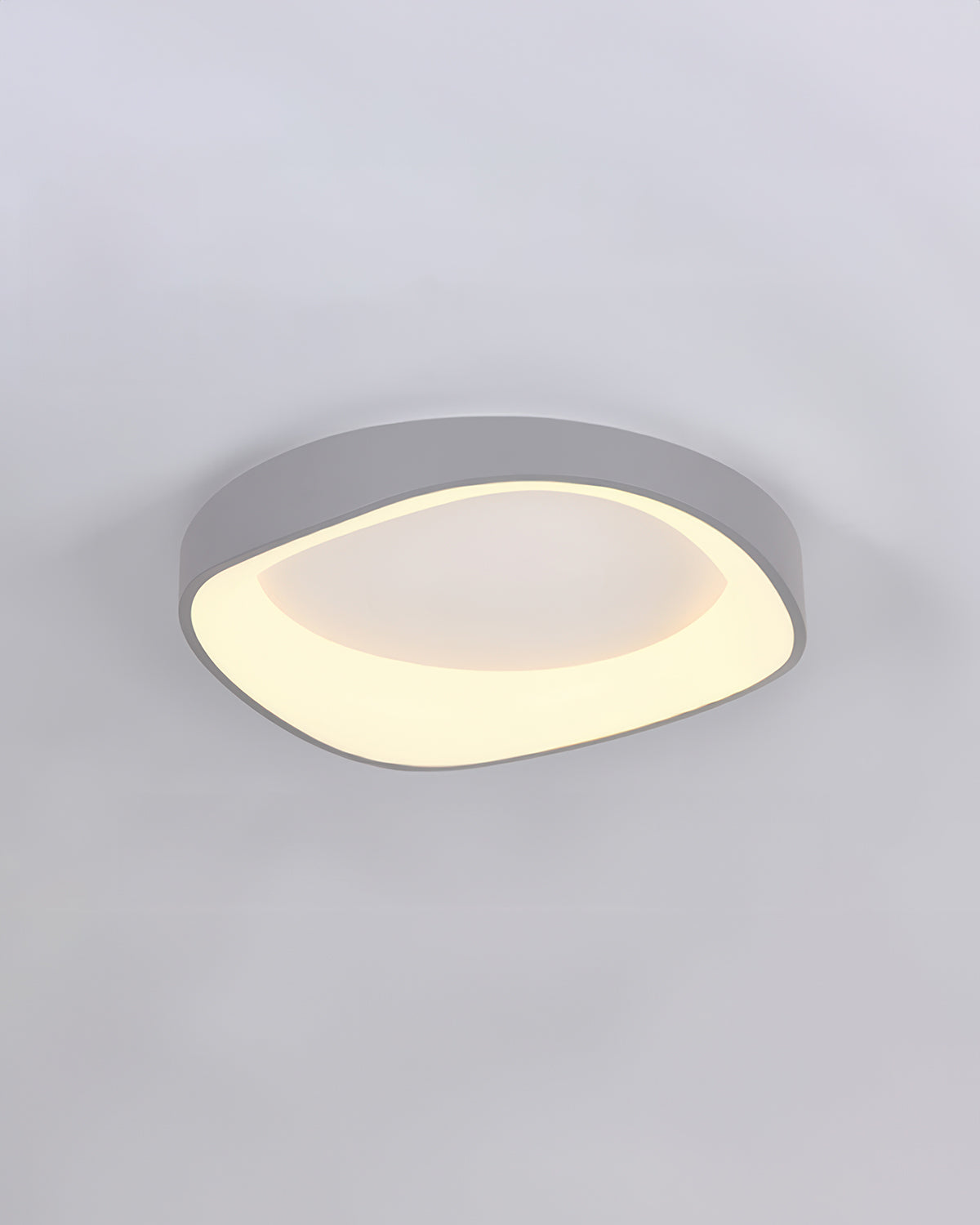 AstraNova Nordic Wood Grain LED Ceiling Light for Living Rooms and Bedrooms