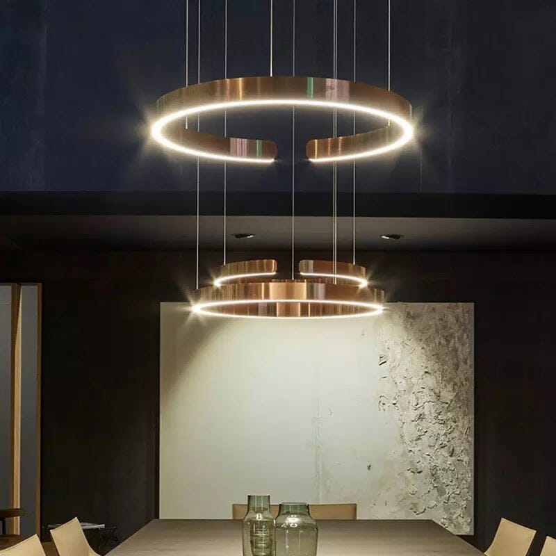 Astraelle Nordic Ring Chandelier for Modern Living Spaces
