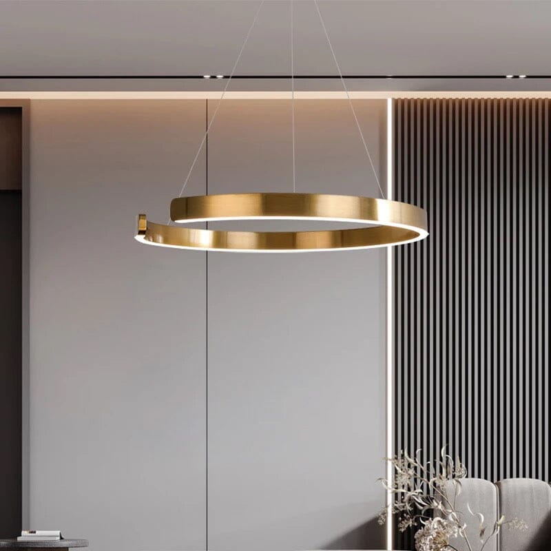 Astraelle Nordic Ring Chandelier for Modern Living Spaces