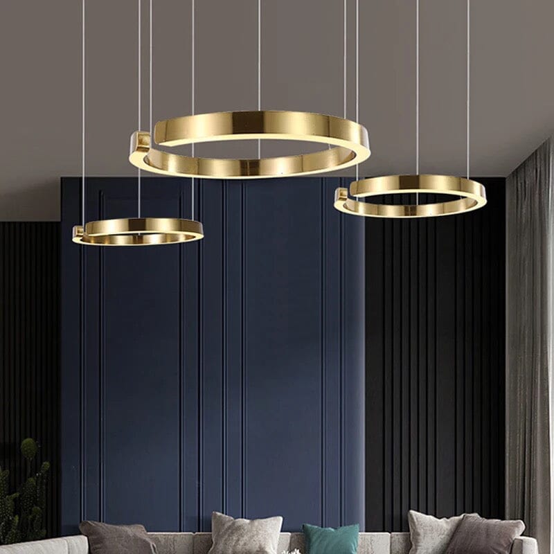Astraelle Nordic Ring Chandelier for Modern Living Spaces