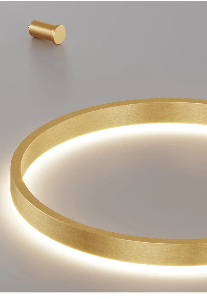 Solara Ring Lamp With Premium Aluminum And Acrylic Construction 12500 Lumens