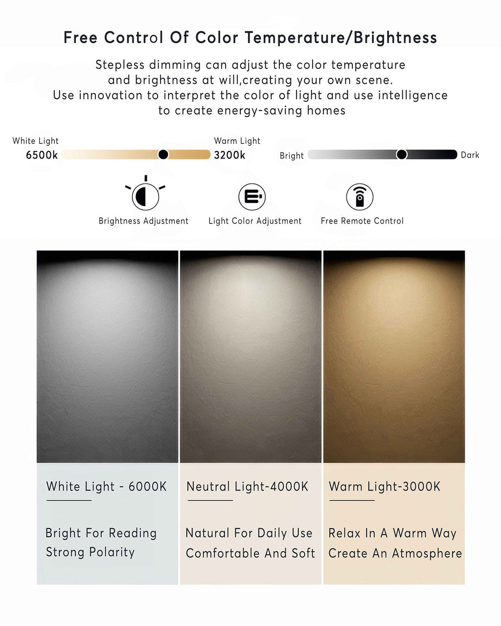 Nyra | Nordic Pebble Wood Grain LED Ceiling Light With Even Illumination