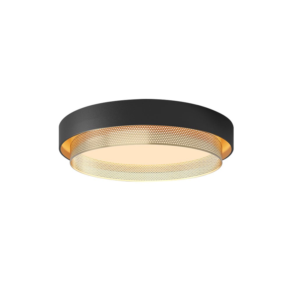 Hollow Round LED Ceiling Light By LumenNova In White And Black CE Certified
