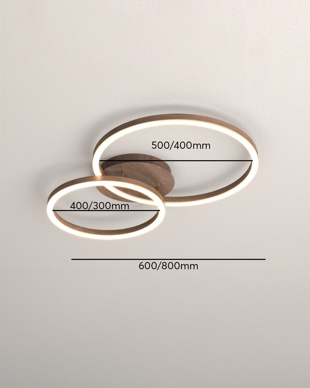 Aurion Geometric LED Flush Mount Ceiling Light For Modern Interiors