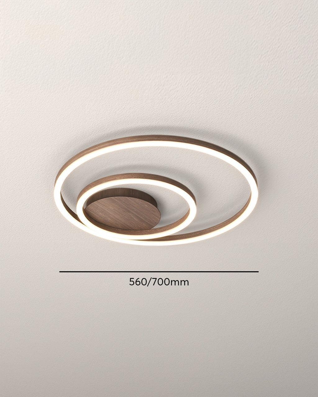 Aurion Geometric LED Flush Mount Ceiling Light For Modern Interiors