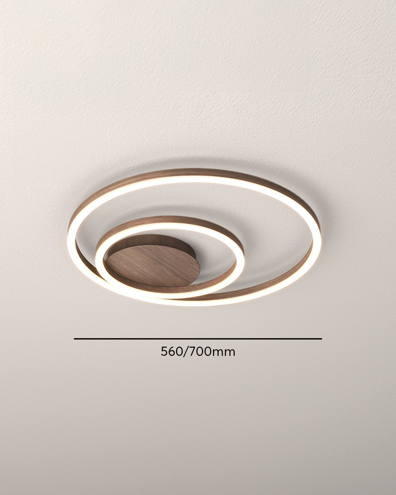 Aurion Geometric LED Flush Mount Ceiling Light For Modern Interiors