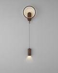 Elara Nordic Wood Grain Wall Lamp With Japandi Influence