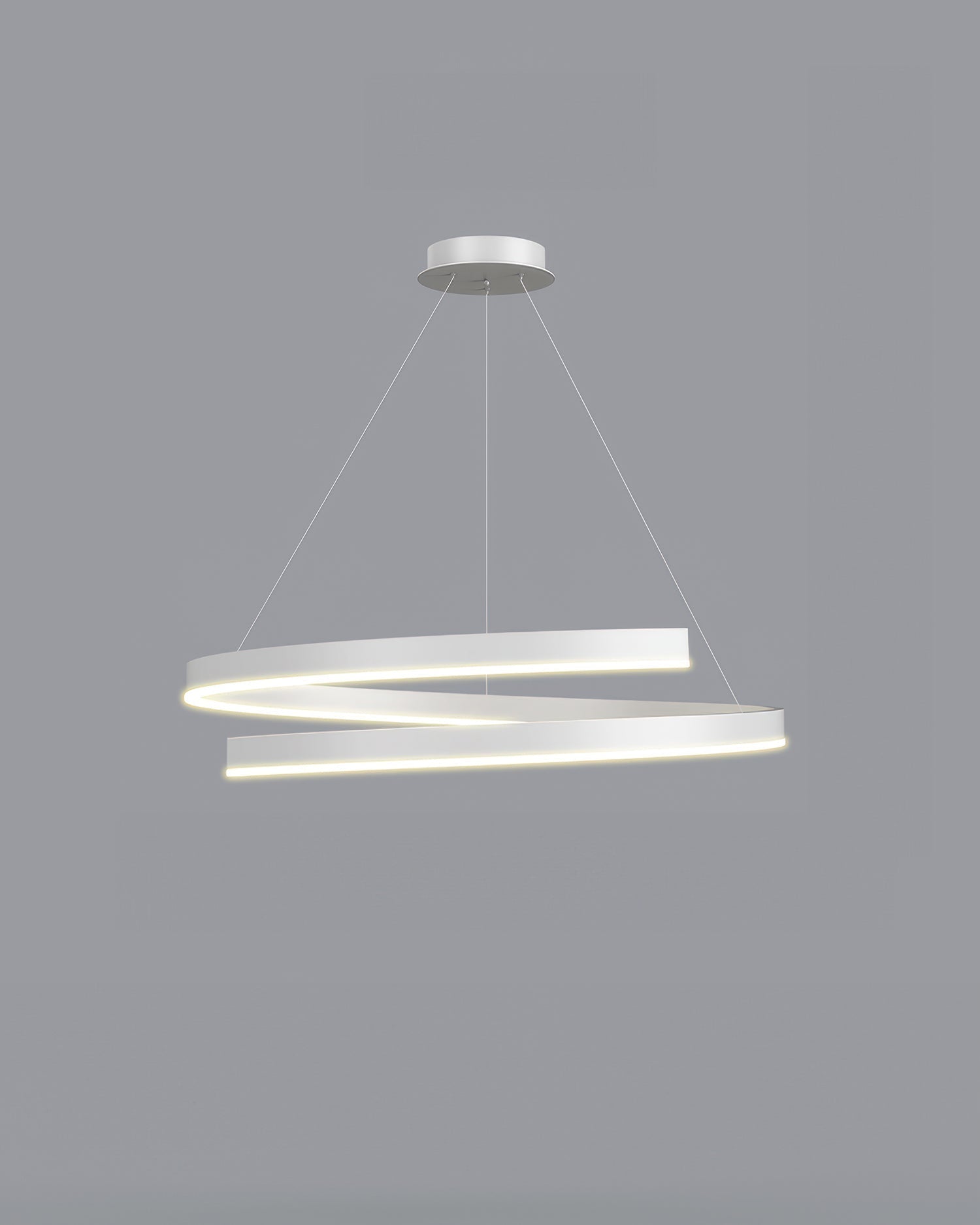 Kairo Mahogany-Style Chandelier With Adjustable Angles And Aluminum Woodgrain