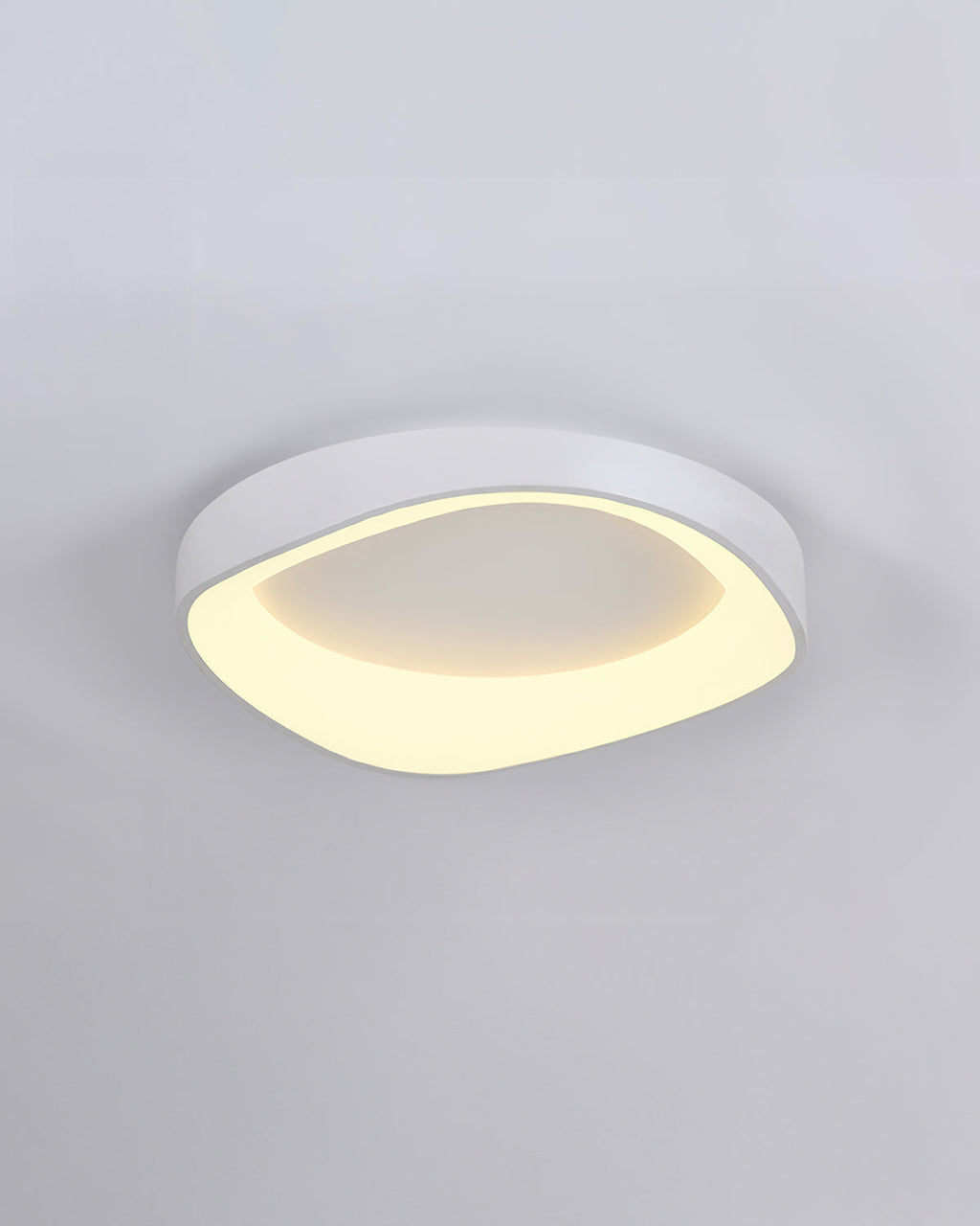 AstraNova Nordic Wood Grain LED Ceiling Light for Living Rooms and Bedrooms